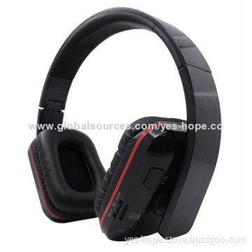 Promotion Stereo Wireless Bluetooth Headset, Supports TF Card